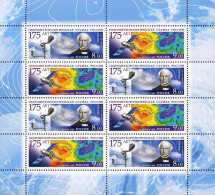 2009 1542 Russia Space The 175th Anniversary Of Hydrometeorologic Service MNH - Nuevos