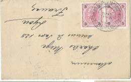 AUTRICHE LETTRE 10k  POUR LYON ( RHONE ) DE 1893 LETTRE COVER - Storia Postale