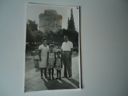 GREECE   POSTCARDS PHOTO SMALL 1949 ΘΕΣΣΑΛΟΝΙΚΗ ΛΕΥΚΟΣ ΠΥΡΓΟΣ   FOR MORE PURCHASES 10% DISCOUNT - Grèce