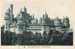 FRANCE - Pierrefonds  - Chateau De Pierrefonds - Vue Sur Le Domaine - Carte Postale Ancienne - Pierrefonds