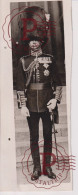 EDOUARD VIII ROI ANGLETERRE APRES MORT GEORGE V UNIFORME GARDE PRINCE OF WALES 18X7CM BRITISH ROYAL FAMILY - Célébrités