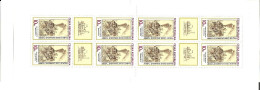 Booklet 540 Czech Republic Tradition Of The Czech Stamp Production 2008 Stamps On Stamps - Trains