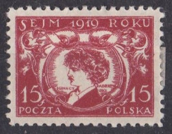 Pologne - République  1919  -  1939   Y & T N °  207  Neuf * - Unused Stamps