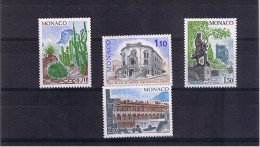 MONACO 1980 Y&T N° 1214 à 1217 NEUF** (106339) - Unused Stamps