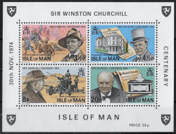 ILE DE MAN - WINSTON CHURCHILL - BF 1 - NEUF** MNH - Sir Winston Churchill