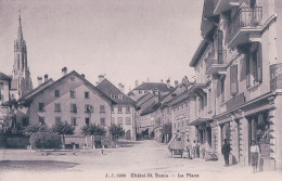 Châtel-St. Denis, La Place Animée (5888) - Châtel-Saint-Denis