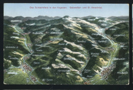 14938 - HAUT RHIN -  Le Champ De Bataille Dans Les Vosges - Vallée De Gebweiler Et Saint-Amarin - Saint Amarin