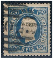 Portugal, 1867/70, # 34, Used - Usado