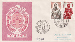 MATASELLOS 1962 TORRENTE - Storia Postale