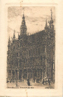 Belgium Postcard Bruxelles Maison Du Roi - Sonstige & Ohne Zuordnung