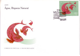 PORTUGAL MI-NR. 2503 FDC EUROPA 2001 WASSER - 2001