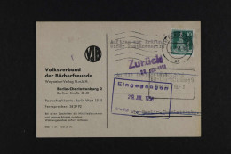 Berlin, 1958, 144 EF, Brief - Andere & Zonder Classificatie