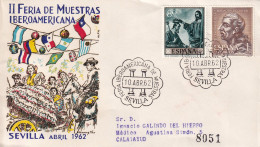 MATASELLOS 1962  SEVILLA - Storia Postale