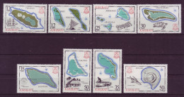 Océanie - Kiribati - Les Isles De L'archipel - 8 Timbres Différents - 7249 - Kiribati (1979-...)