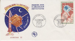 Senegal Syncom II 1964 FDC (OO150) - Afrique