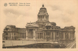 Belgium Postcard Bruxelles Palace Of Justice - Sonstige & Ohne Zuordnung