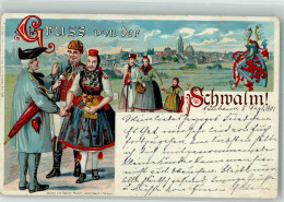 13969107 - Gruss Aus Litho Wappen  Verlag Gustav Mandt - Kostums