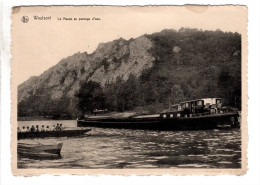 Waulsort La Meuse Au Passage D'eau ( Péniche ) - Hastière