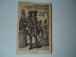 FRANCE POSTCARDS   COSTUMES DE 1700 MORE  PURHASES 10% DISCOUNT - Sonstige & Ohne Zuordnung