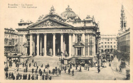 Belgium Postcard Bruxelles The Stock Exchange - Altri & Non Classificati