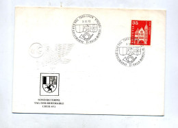 Lettre  Cachet Chur Journee Du Timbre - Poststempel