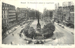 Belgium Postcard Bruxelles La Place De Brouckere - Altri & Non Classificati