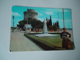 GREECE   POSTCARDS  ΘΕΣΣΑΛΟΝΙΚΗ  1968  ΦΟΡΕΣΙΕΣ    FOR MORE PURCHASES 10% DISCOUNT - Grecia