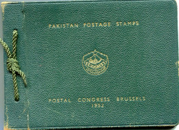1952 Pakistan UPU Brussels Congress Booklet - Pakistan