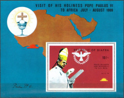 Biafra MNH SS - Päpste