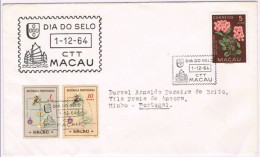 Macau, 1-12-1964, Macau-Vila Praia De Âncora - Gebruikt