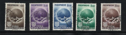 Portugal Mozambique 1949 "Around The World" Condition Used #348-352 - Mozambique