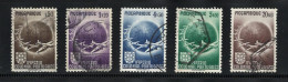 Portugal Mozambique 1949 "Around The World" Condition Used #348-352 - Mozambique