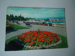 SWITZERLANDS  POSTCARDS  GENEVE QUAI  GUSTAVE ABOT    MORE  PURHASES 10% DISCOUNT - Altri & Non Classificati