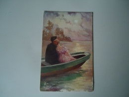 ITALY  POSTCARDS  GATTI   BOATS AMORE A SOGNO  MORE  PURHASES 10% DISCOUNT - Other & Unclassified