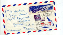 Devant De Lettre Cachet Sur Espace - Covers & Documents