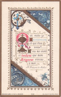 ST FRANCOIS DE SALES  PREMIERE COMMUNION JUIN 1899 EDITION BOUASSE LEBEL Format 11X7CM - Devotieprenten