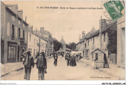 AGCP3-56-0260 - SAINTE-ANNE-D'AURAY - Route De Vannes Consuisant A La Scala-sancta - Sainte Anne D'Auray