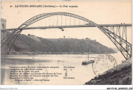 AGCP3-56-0203 - LA ROCHE BERNARD - Le Pont Suspendu - La Roche-Bernard