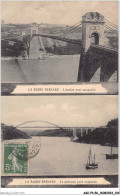 AGCP3-56-0194 - LA ROCHE BERNARD - L'ancien Pont Suspendu - Le Nouveau Pont Suspendu - La Roche-Bernard