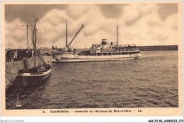 AGCP2-56-0177 - QUIBERON - Arrivee Du Bateaude Belle-Isle - Quiberon