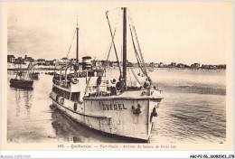 AGCP2-56-0179 - QUIBERON - Port-Maria - Arrivee Du Bateau De Belle-Isle - Quiberon