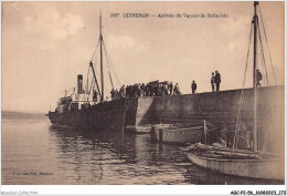 AGCP2-56-0176 - QUIBERON Arrivee Du Vapeur De Belle-Isle - Quiberon