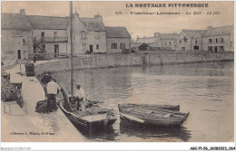 AGCP1-56-0033 - PLOERMEUR-LOMENER - Les Quais - La Jetee - Ploemeur