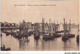 AGCP8-56-0694 - QUIBERON - Bateaux Sardiniers Au Mouillage A Port-Maria - Quiberon