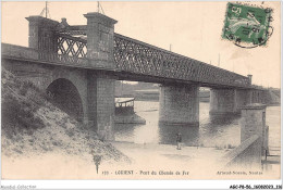 AGCP8-56-0684 - LORIENT -Pont Du Chemin De Fer - Lorient