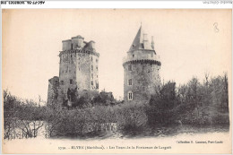 AGCP7-56-0548 - ELVEN - Les Tours De La Forteresse De Largoet - Elven