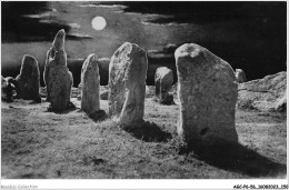 AGCP6-56-0530 - CARNAC - Les Alignements Des Pierres Druidiques - Effet De Nuit - Carnac