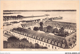 AGCP6-56-0511 - LORIENT - Les Casernes Et L'avant Port De Guerre - Lorient