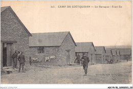 AGCP6-56-0510 - CAMP DE COETQUIDAN - Les Barraques - Front Est - Autres & Non Classés