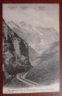 Cpa Das Sefinental Von Der Wengernalp Aus ( Berner Oberland ) - Taxe - Tervueren 1908 - Berna
